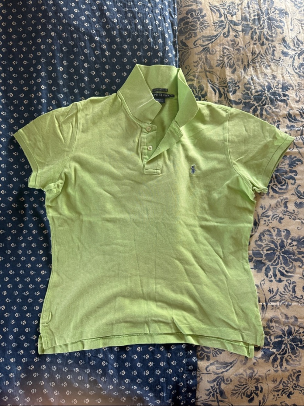 Ralph Lauren Vintage Polo Shirt Pastel Green